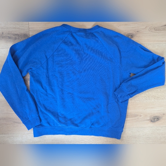 Nike Blue Crewneck Sweatshirt Large - Picture 2 of 8
